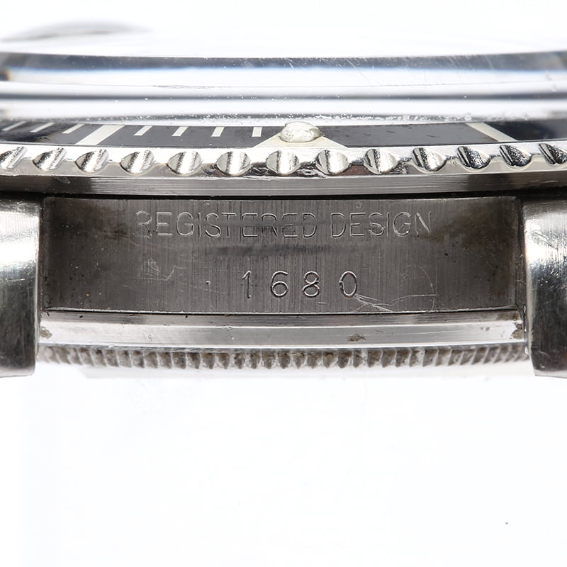 Vintage 1979 Rolex Submariner 1680 Black Matte Dial