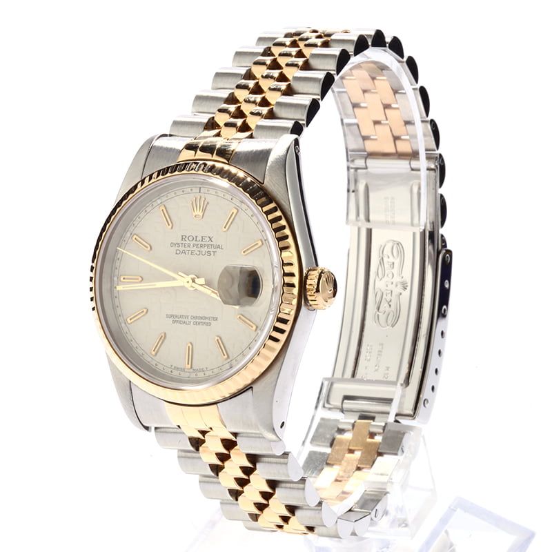 Pre Owned Rolex Datejust 16233 Ivory Jubilee