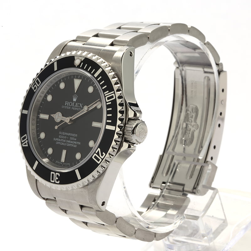 Used Rolex Submariner 14060 Black Dial