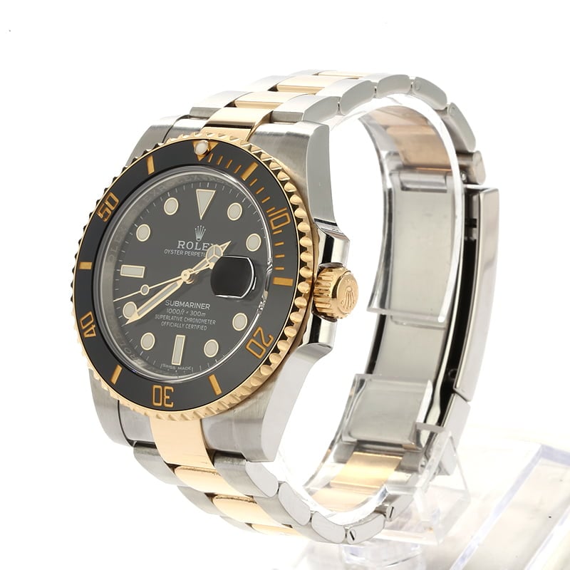 Used Rolex 116613 Submariner Two Tone Oyster Band