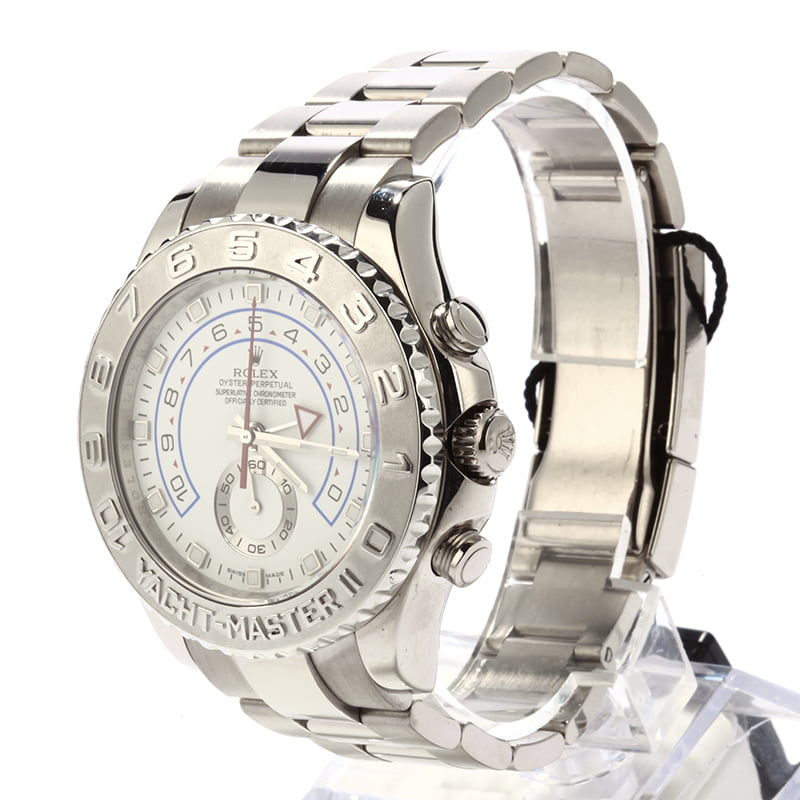 Pre Owned Rolex Yacht-Master II Ref 116689 White Gold