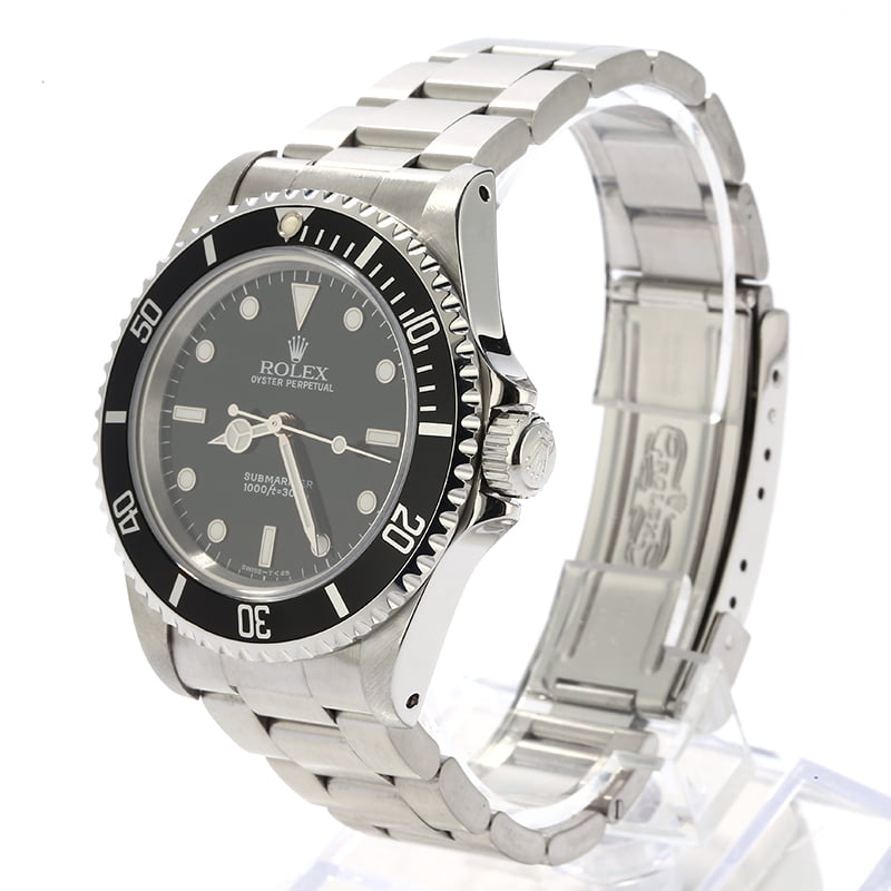 Pre Owned Rolex Submariner 14060 Timing Bezel