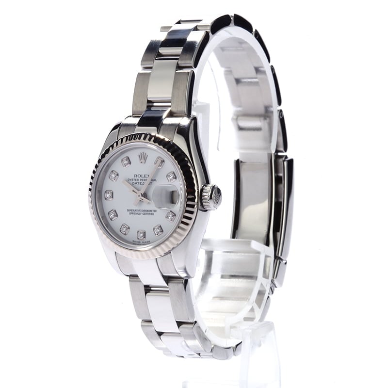 Pre Owned Ladies Rolex Datejust 179174