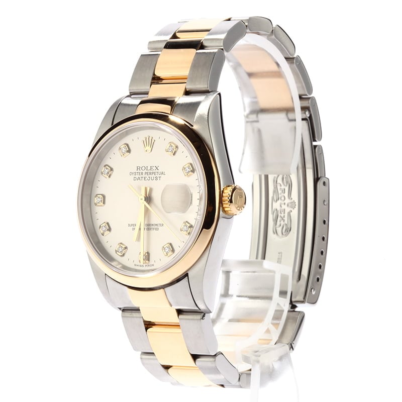 Pre Owned Rolex Datejust 16203 Diamond Dial