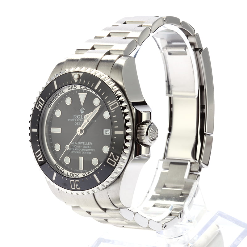 Used Rolex Sea Dweller Deepsea 116660 Black Dial