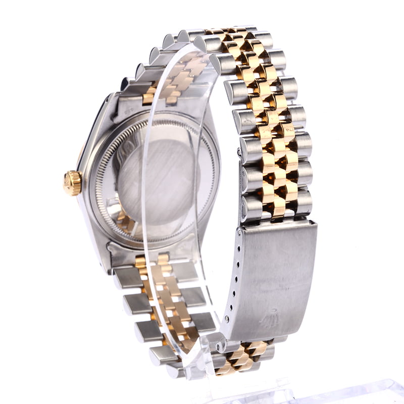 Pre Owned Rolex Datejust 16013 White Roman