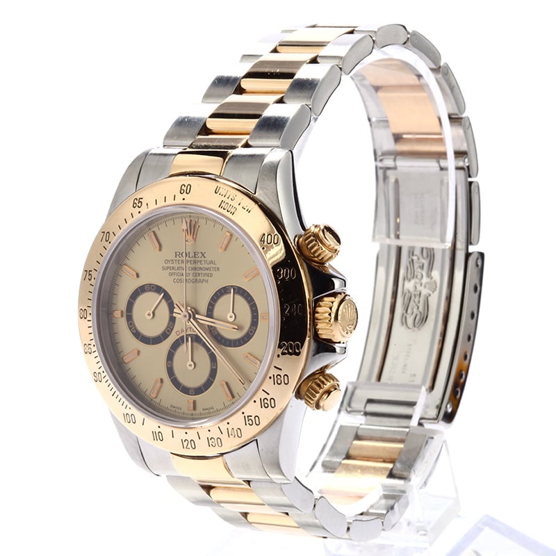 Rolex Daytona Cosmograph 16523 Luminous Champagne Dial