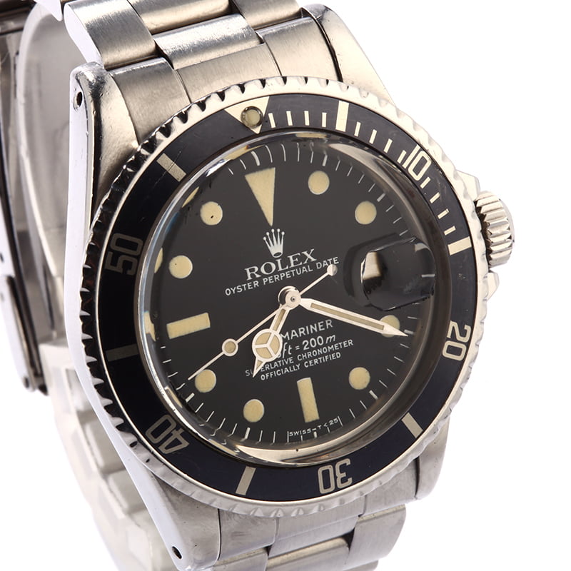 Vintage 1975 Rolex Submariner 1680 Feet First Dial