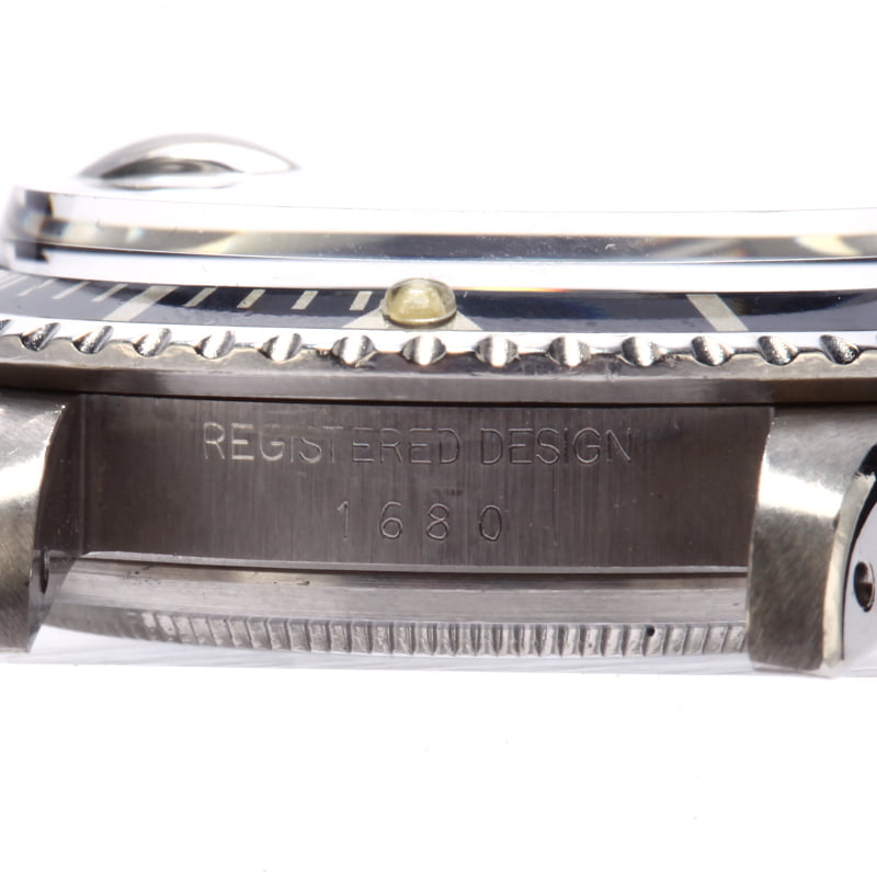 Vintage 1975 Rolex Submariner 1680 Black Bezel