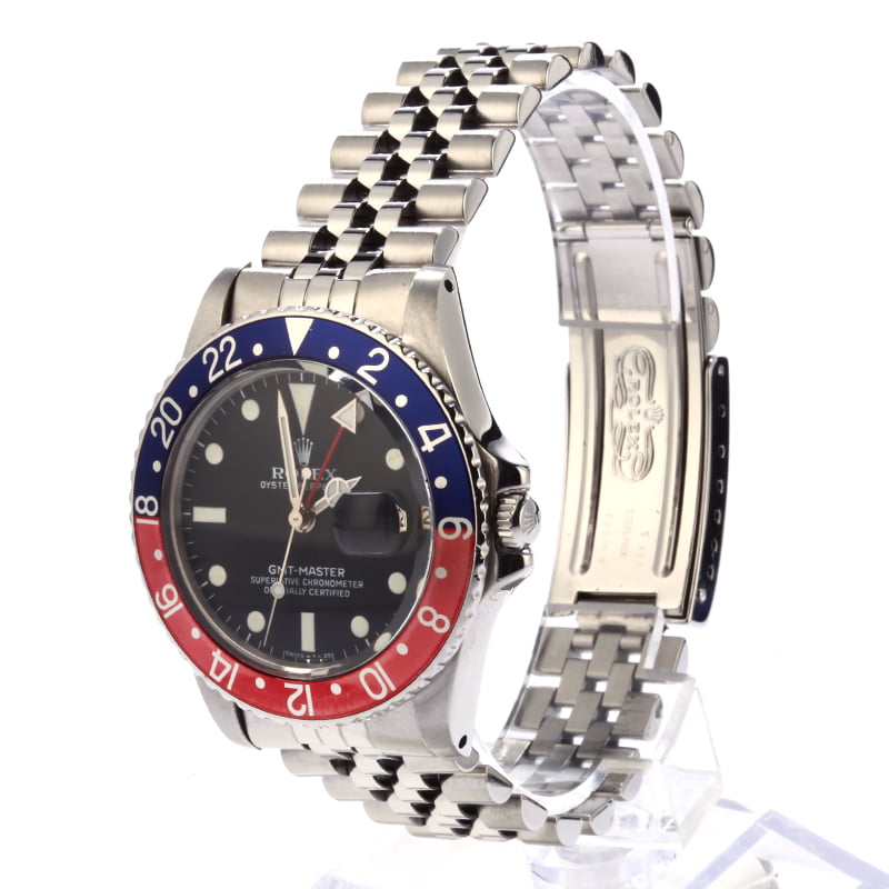 Vintage 1980 Rolex GMT-Master 16750 Pepsi