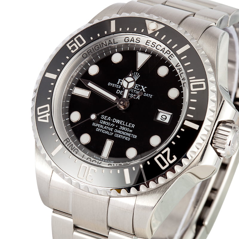 Pre Owned Ceramic Rolex Sea Dweller Deepsea 116660