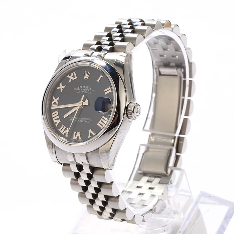 Factory Stickered Rolex Mid-Size DateJust 178240
