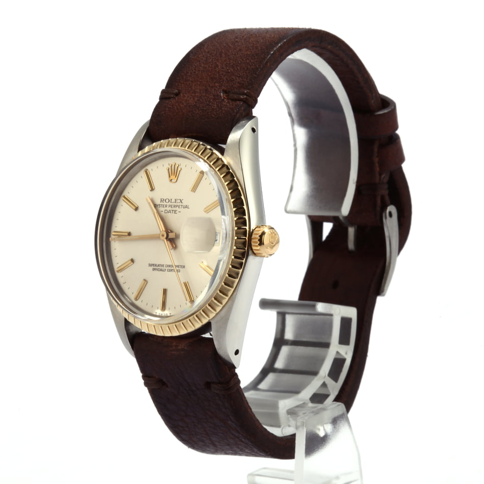 Pre Owned Rolex Date 15053 Leather Band