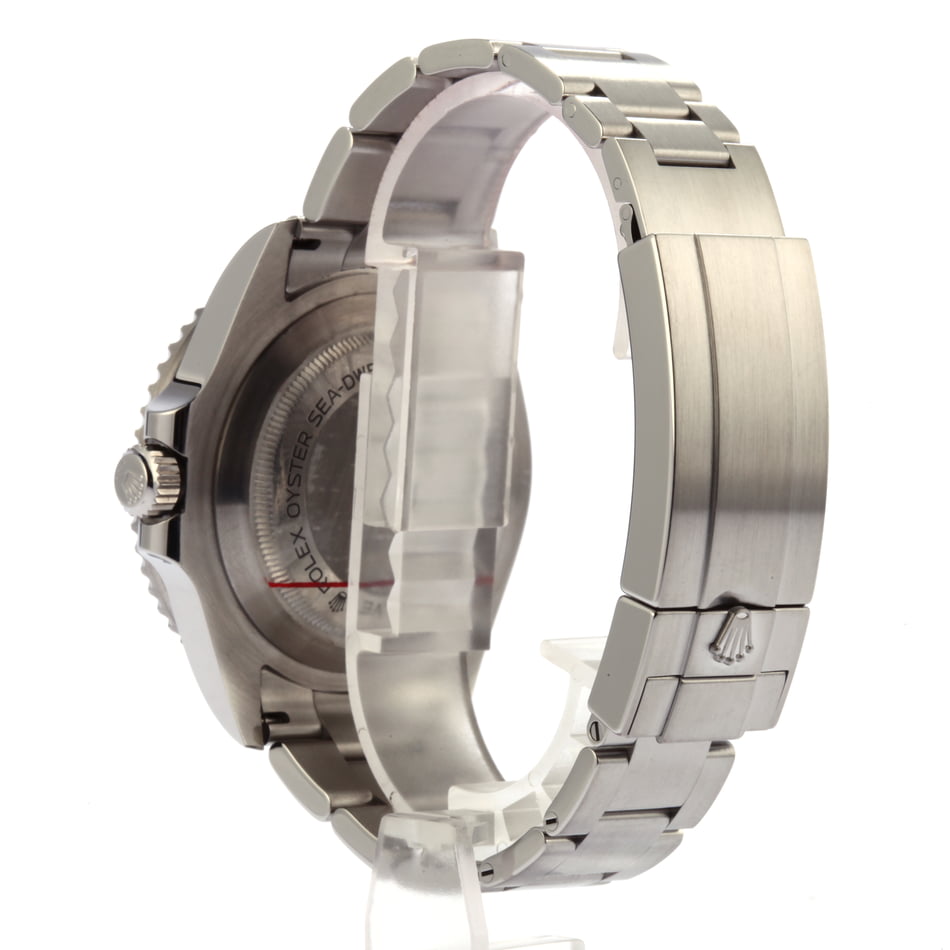 Pre-Owned Rolex Sea-Dweller 126600 Red Lettering Ceramic Black Bezel T