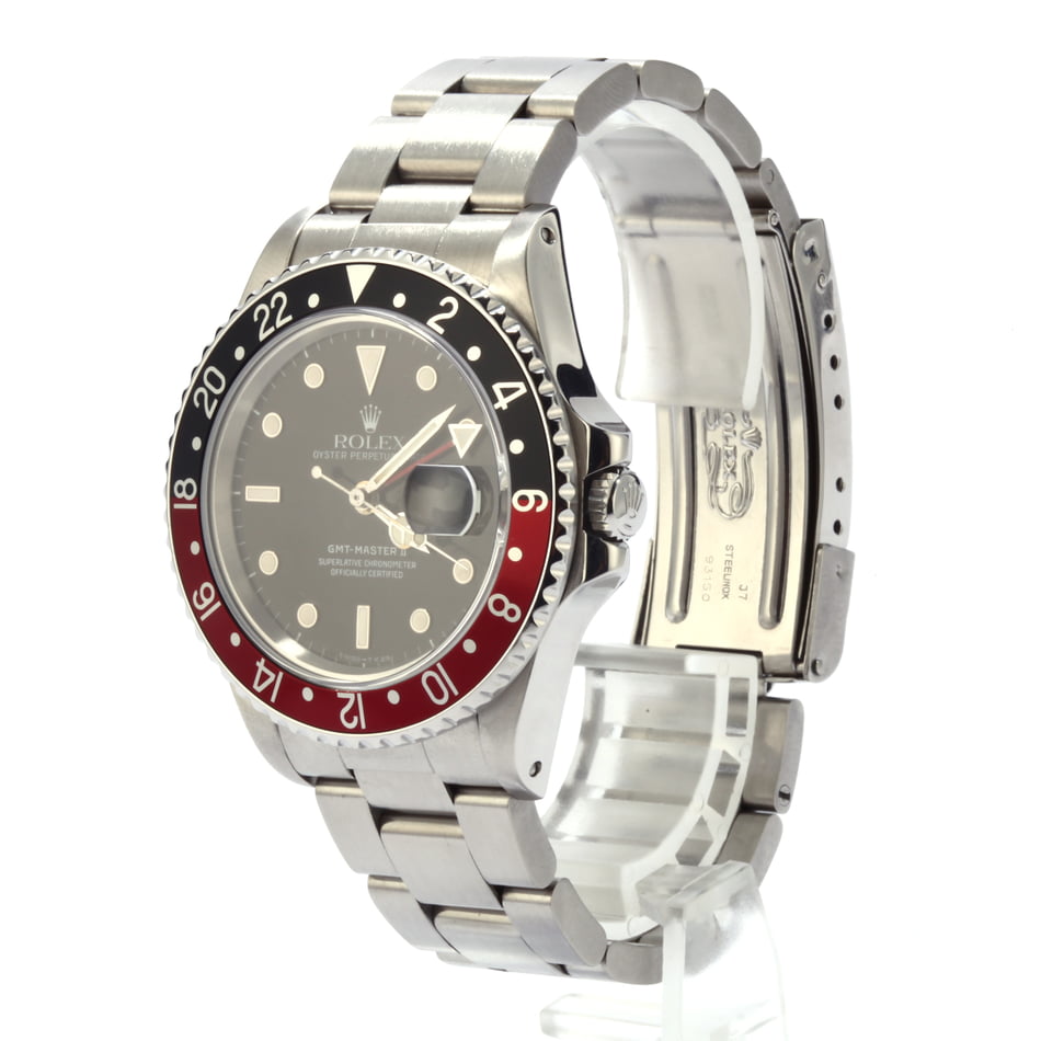 PreOwned Rolex GMT-Master II Fat Lady Coke 16760