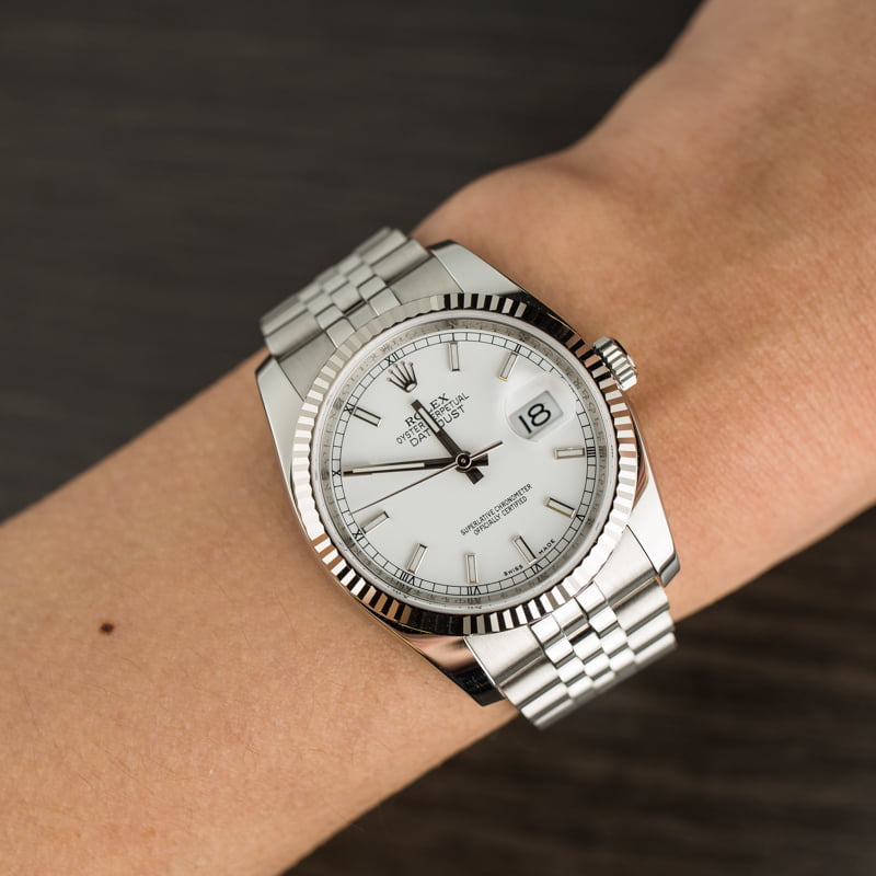 PreOwned Rolex Datejust 116234 Steel Jubilee