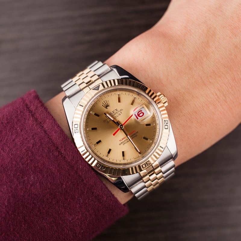 Pre-Owned Rolex Datejust 116263 Two Tone 'Thunderbird'