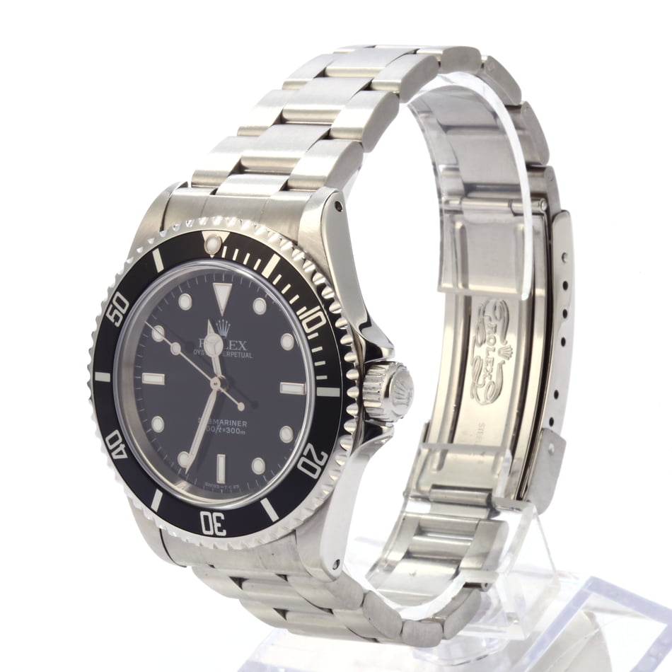 Used Rolex Submariner 14060 Black Dial No Date