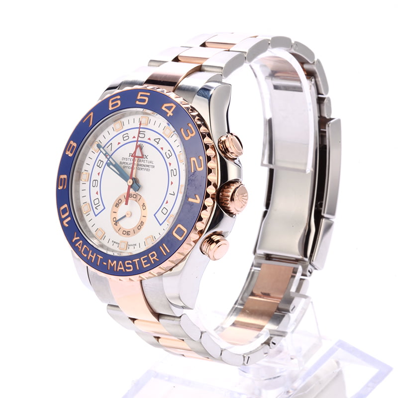 Rolex Yacht-Master 116681 Two Tone Everose Gold Oyster Band