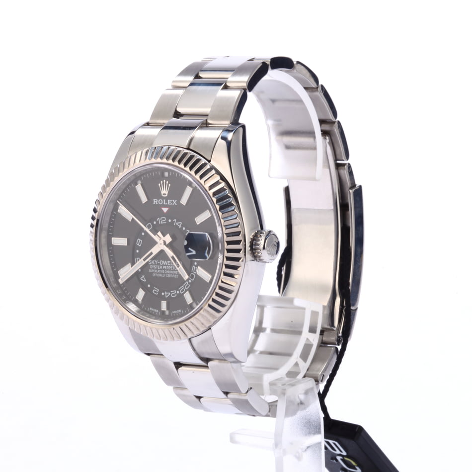 Pre Owned Rolex Sky-Dweller 326934 Black Dial