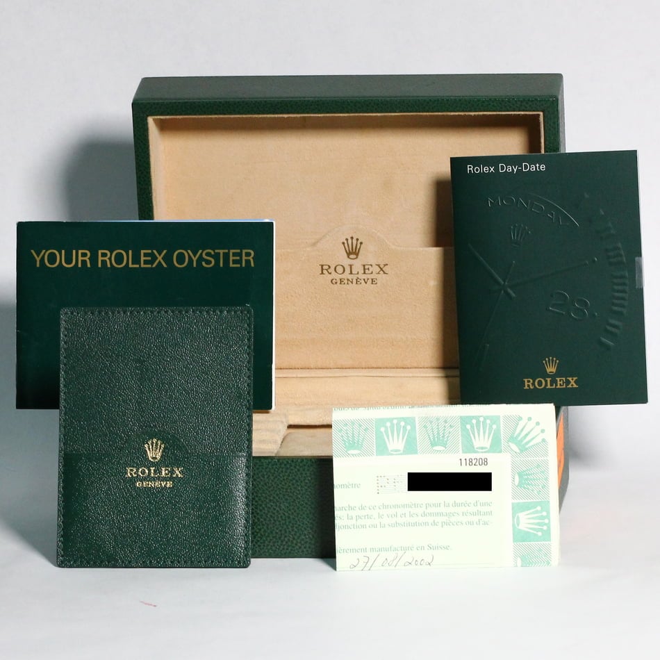 Pre Owned Men's Rolex President Gold Day-Date 118208
