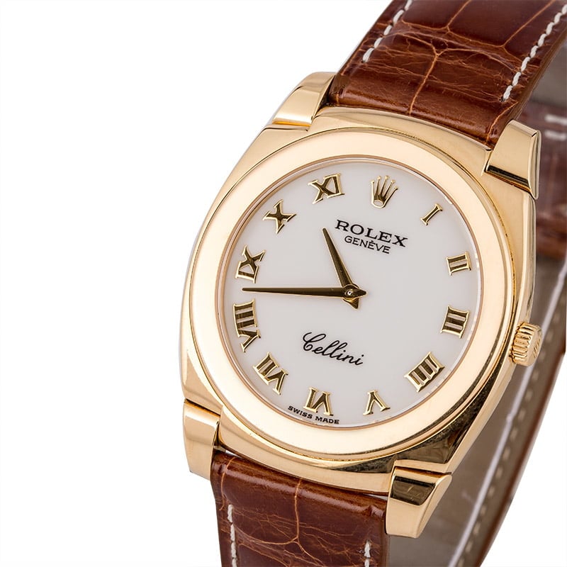 Pre-Owned Rolex Yellow Gold Cellini Cestello 5330