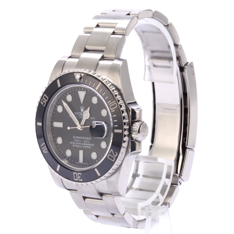 Pre-Owned Rolex Submariner 116610 Ceramic Bezel Insert