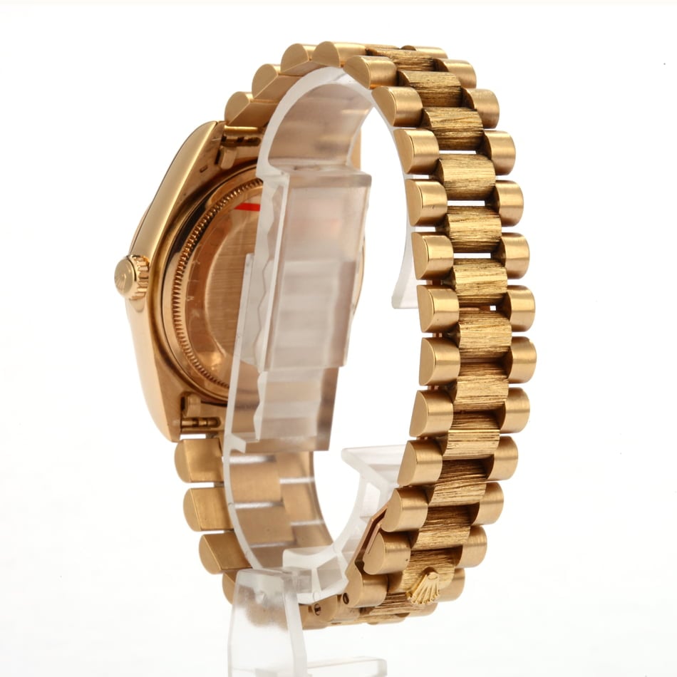 Used Rolex President 18078 Barked Finish