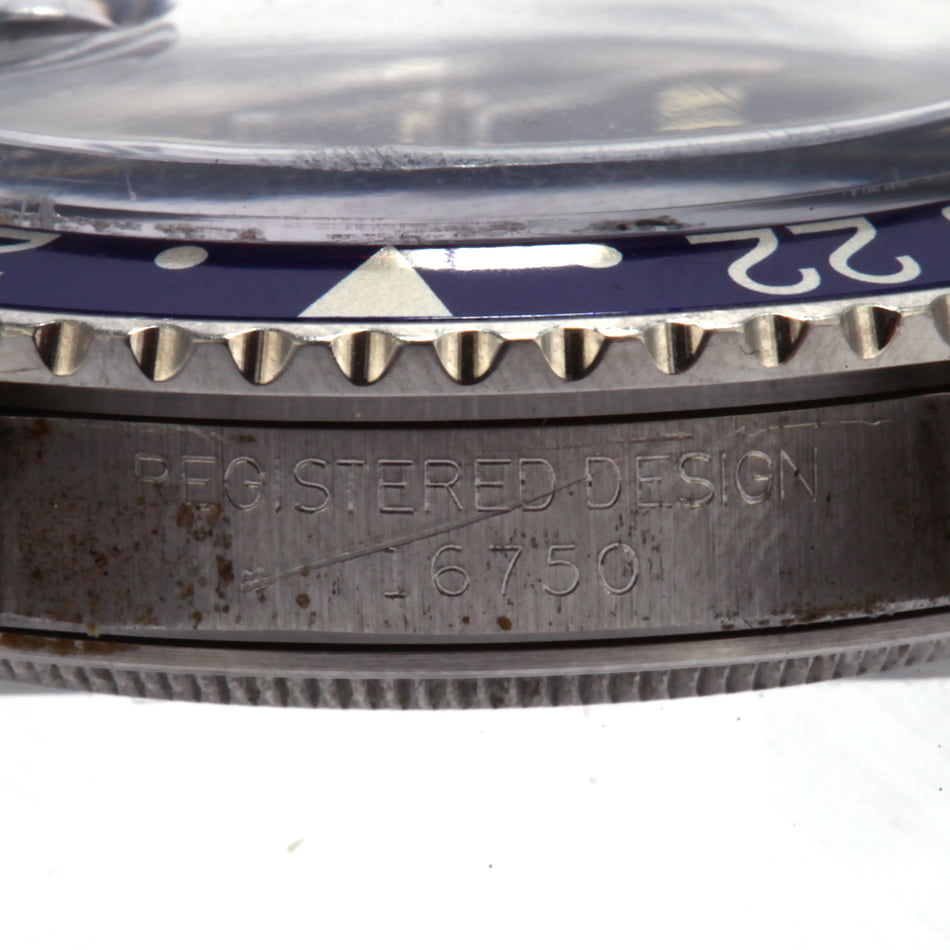 Vintage Rolex GMT-Master 16750 'Pepsi' Insert 1979