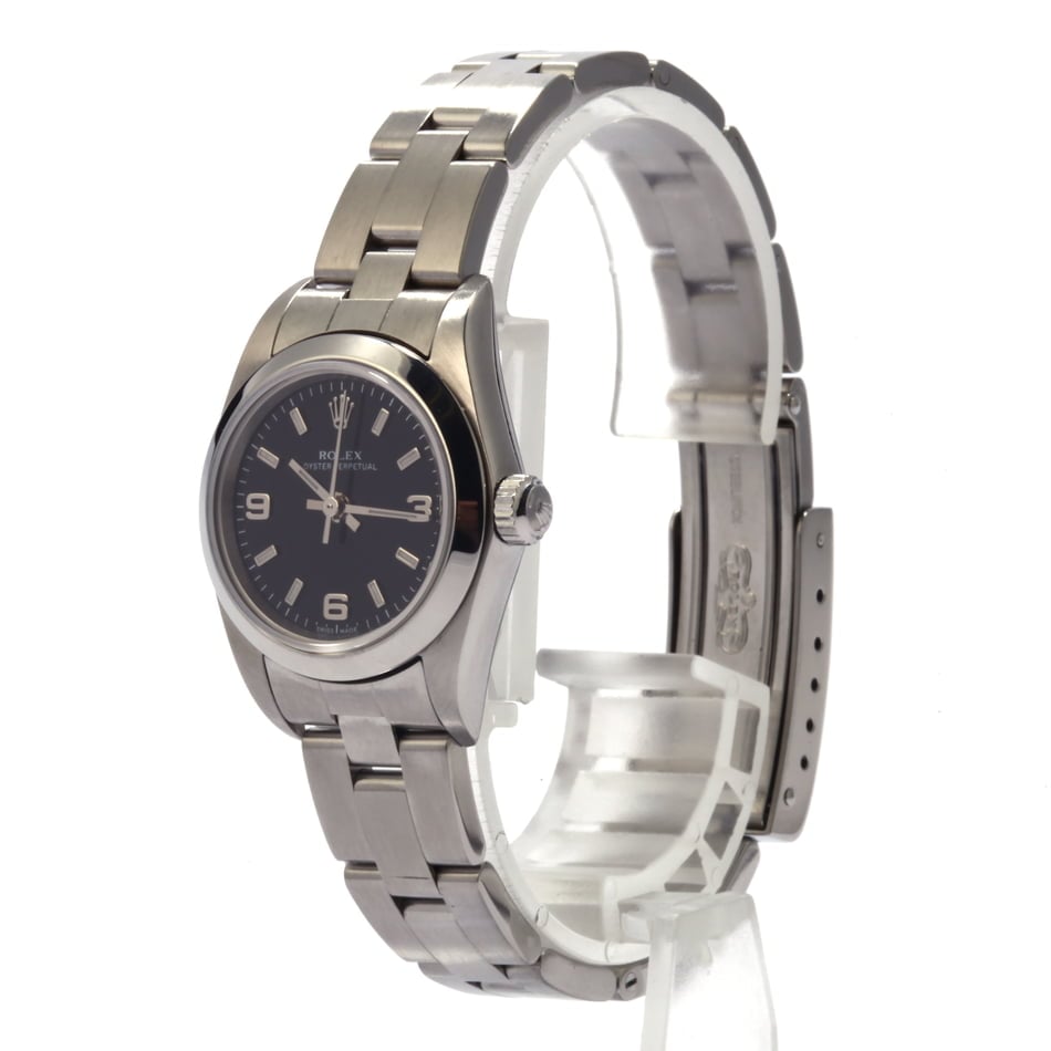 Pre Owned Rolex Oyster Perpetual 76080 Arabic Markers T
