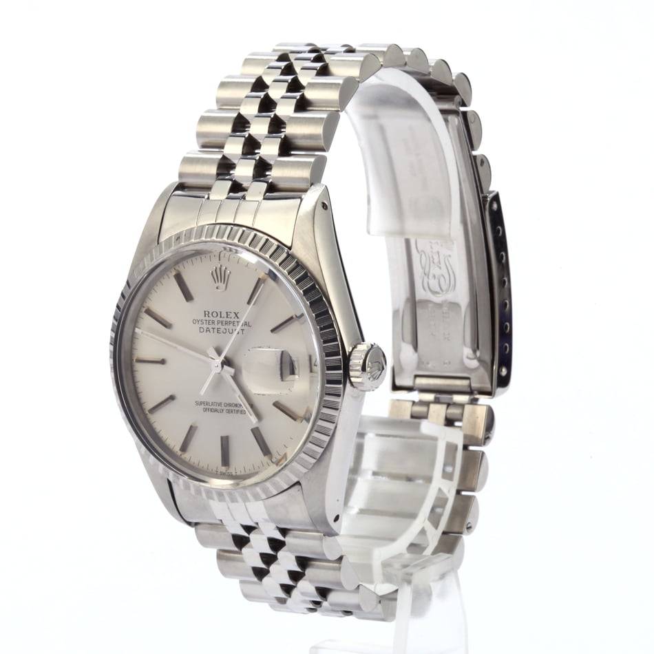 PreOwned Rolex Silver Dial Datejust 16030
