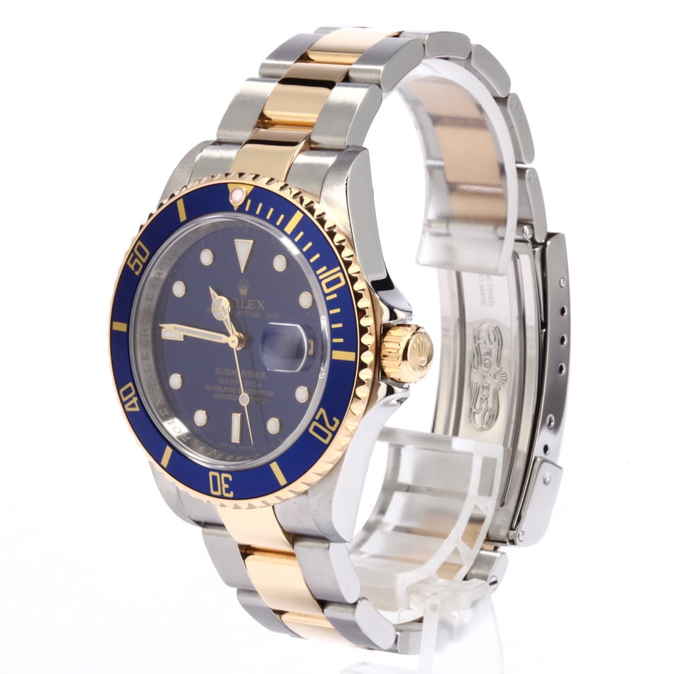 Used Rolex Submariner 16613 Serial Engraved Rehaut
