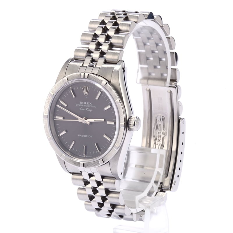 Pre Owned Rolex Air-King 14010 Slate Index Dial