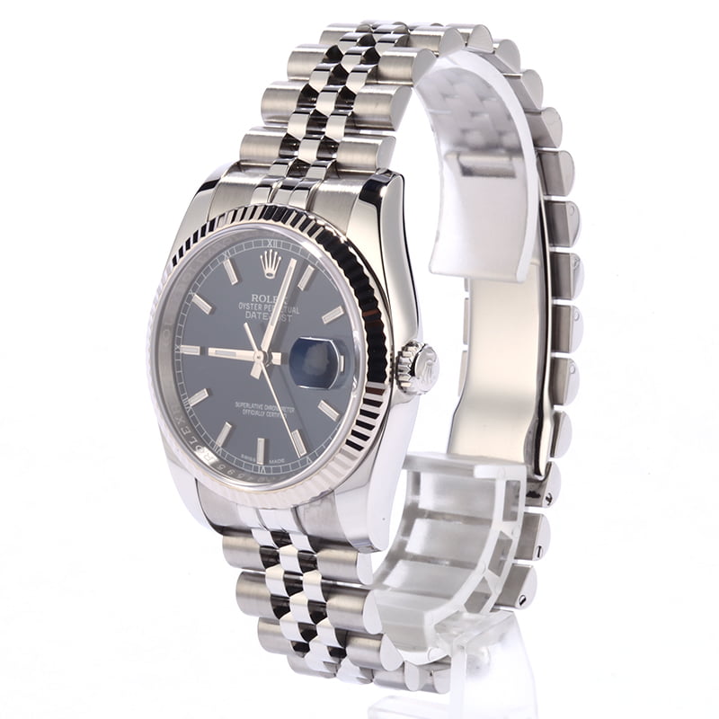 Pre Owned Rolex Datejust 116234 Blue Dial