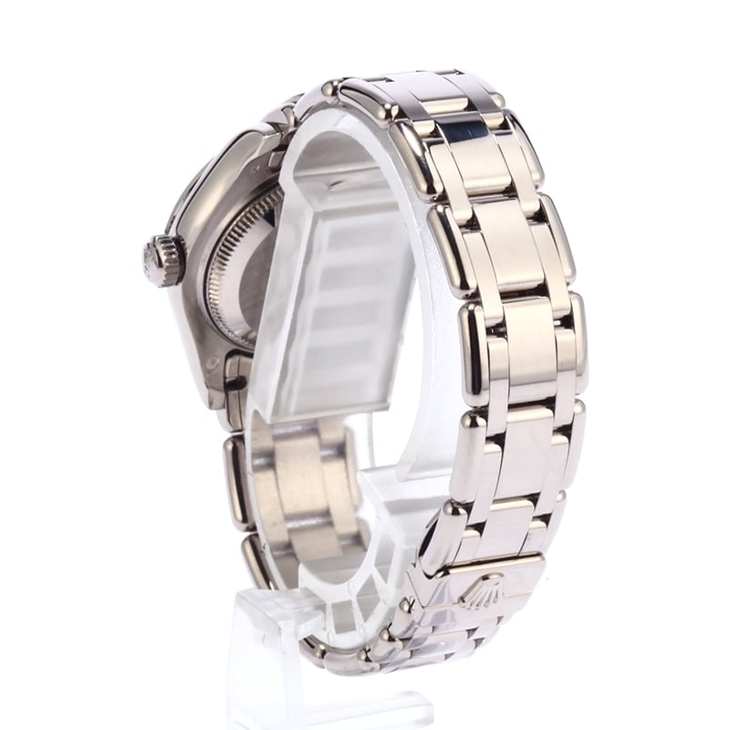 Pre Owned Rolex Pearlmaster 80319 Blue Sapphires