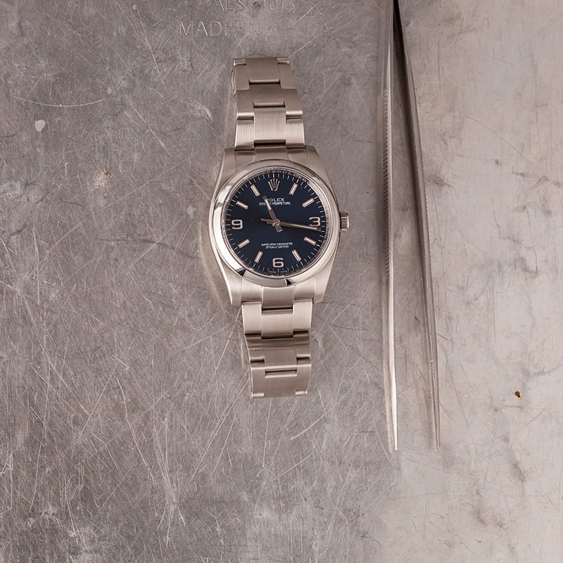 Pre Owned Rolex Oyster Perpetual 116000 Luminous Arabic Hours