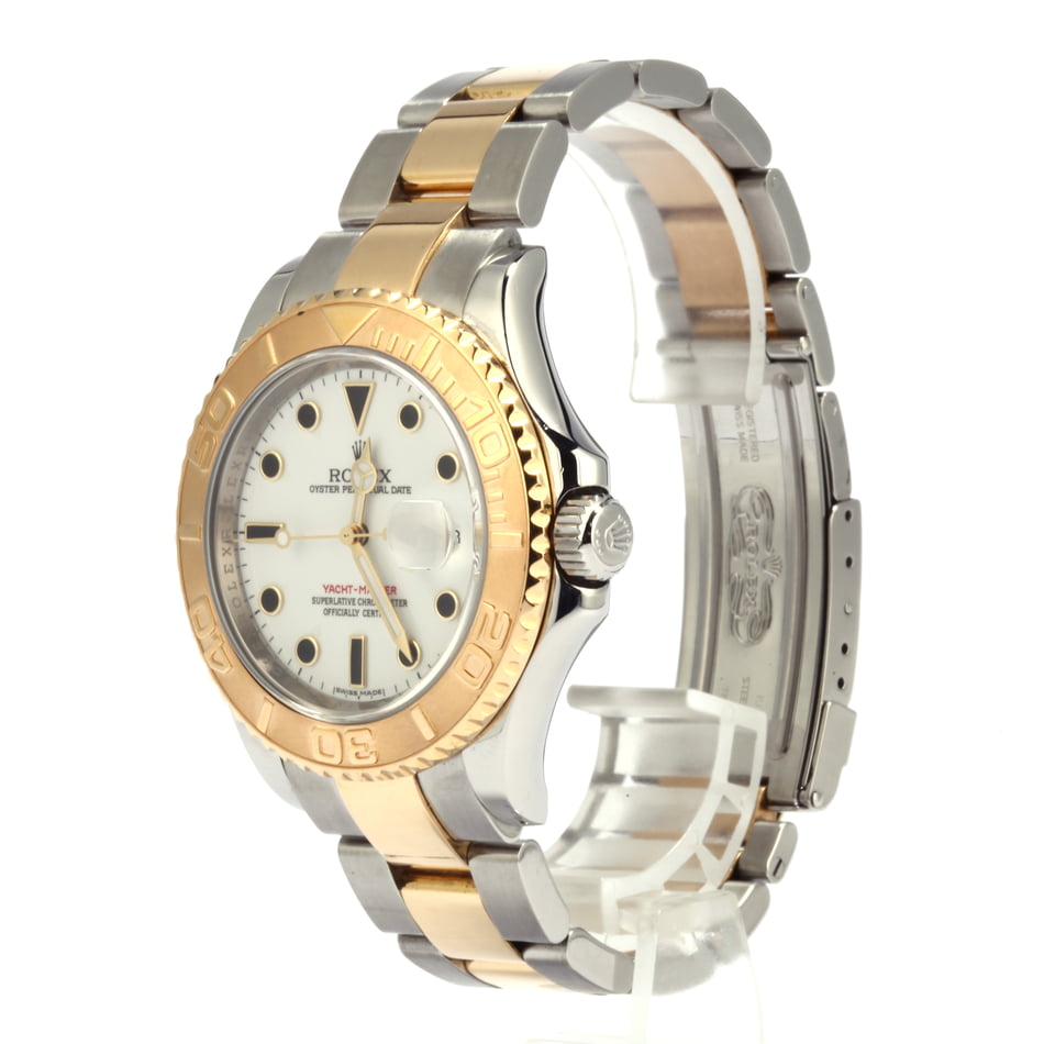 Used Rolex Yacht-Master 16623 Two-Tone Oyster with White Dial