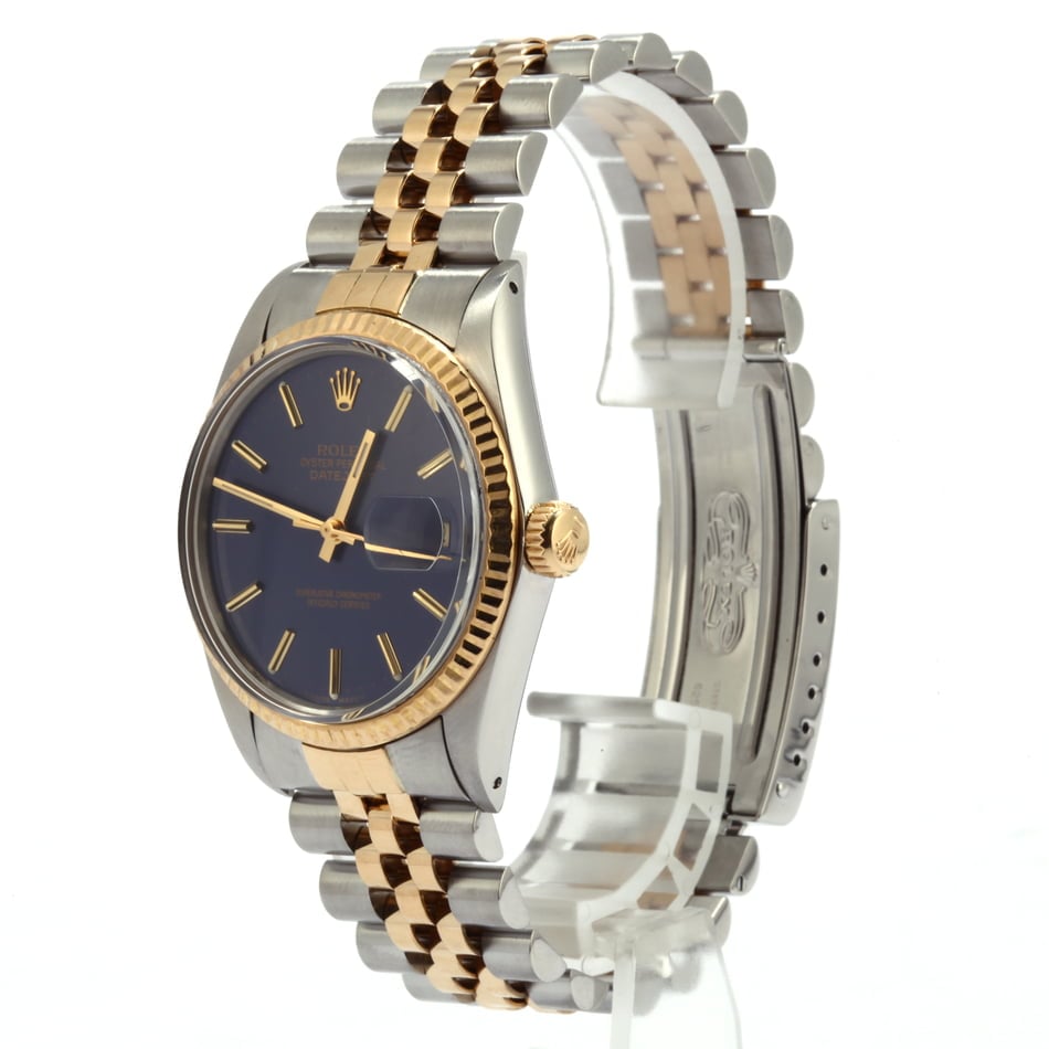 Pre Owned Rolex DateJust 16013 Blue Dial