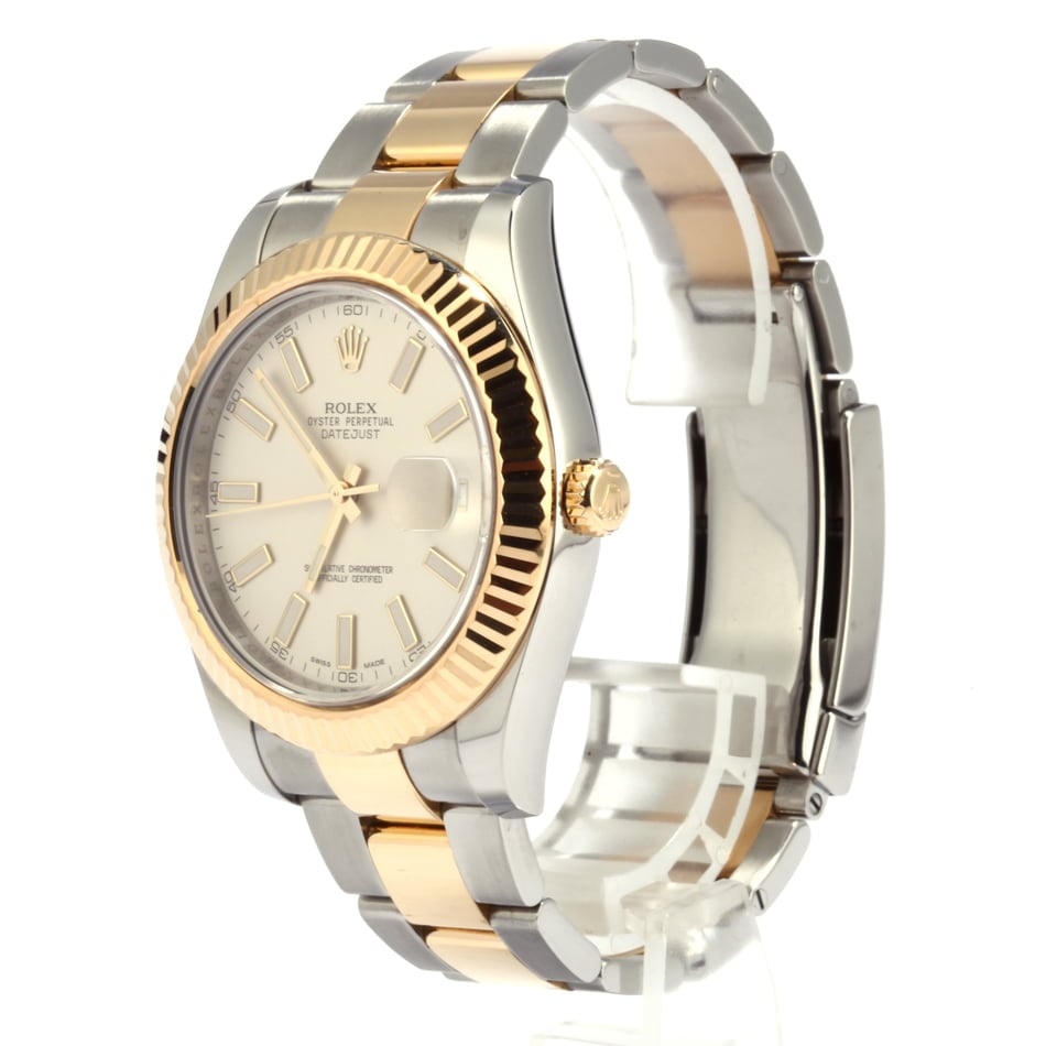 Used Rolex DateJust 41MM Ivory Dial