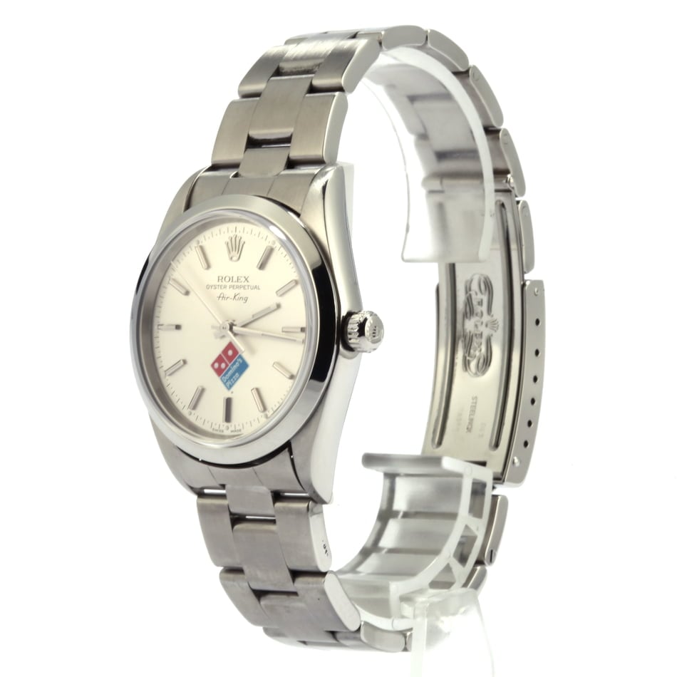 Used Rolex Air King 14000 Domino's Dial