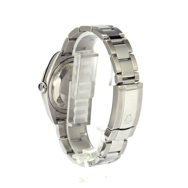 Pre Owned Rolex Datejust Thunderbird 116264 Black Dial