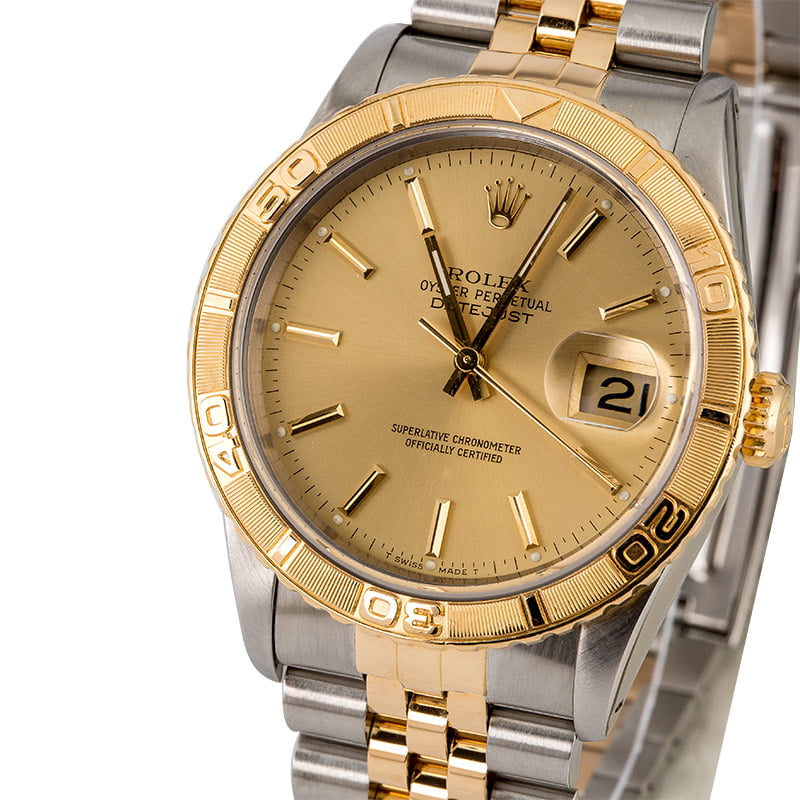 Used Rolex Datejust 16263 Turn-O-Graph