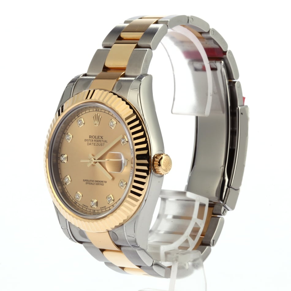 Unworn Rolex Datejust 116333 Champagne Dial