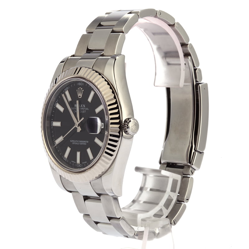 Rolex Datejust II Black Dial 116334 T