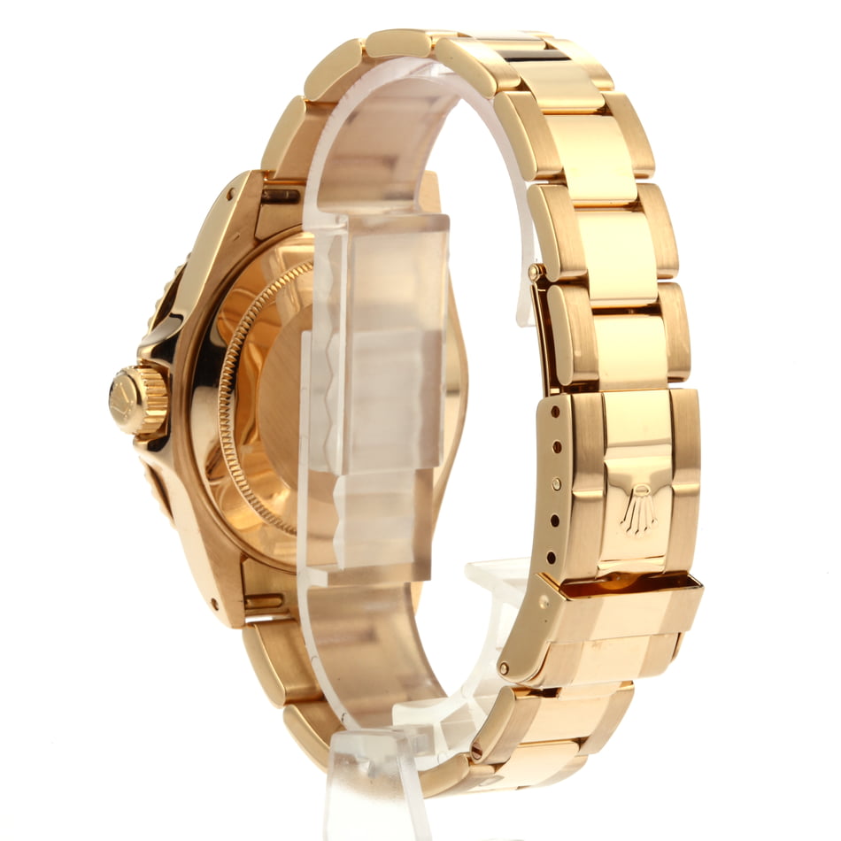 Pre Owned Rolex Yachtmaster 18k Yellow Gold 16628