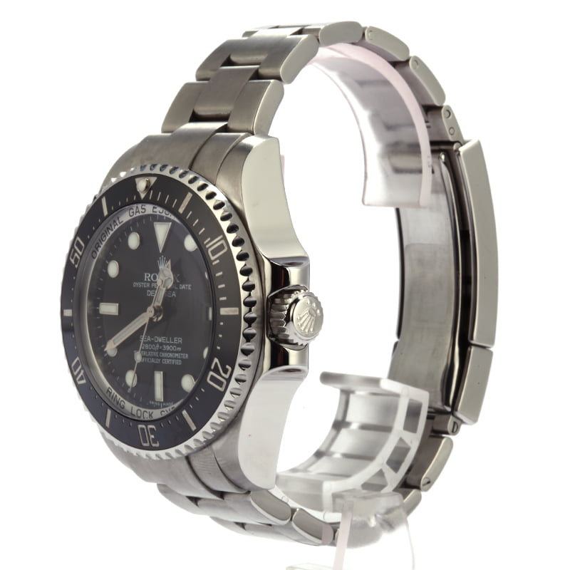 Pre Owned Rolex Sea Dweller Deepsea 116660 Ceramic Black Bezel T