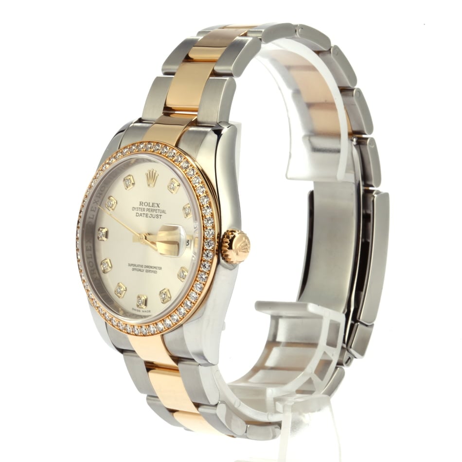 Used Rolex Datejust 116243 Diamond Bezel & Dial T