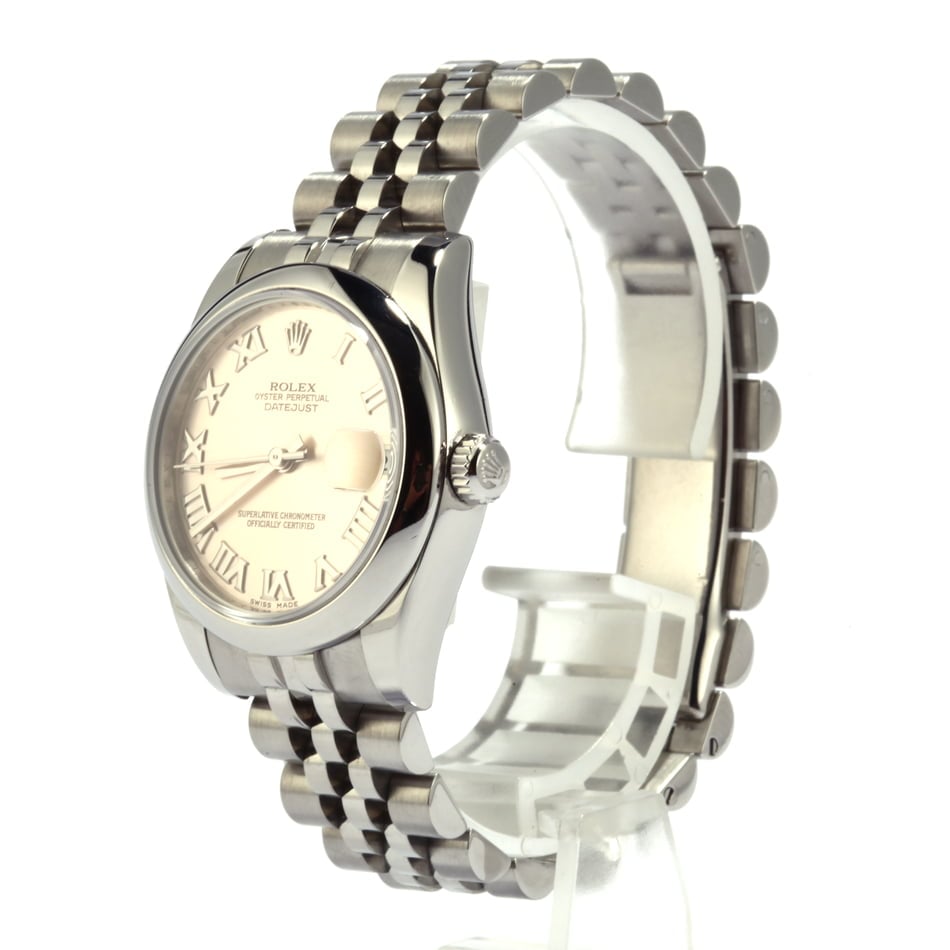 Pre-Owned Rolex Datejust 178240 Pink Roman Dial
