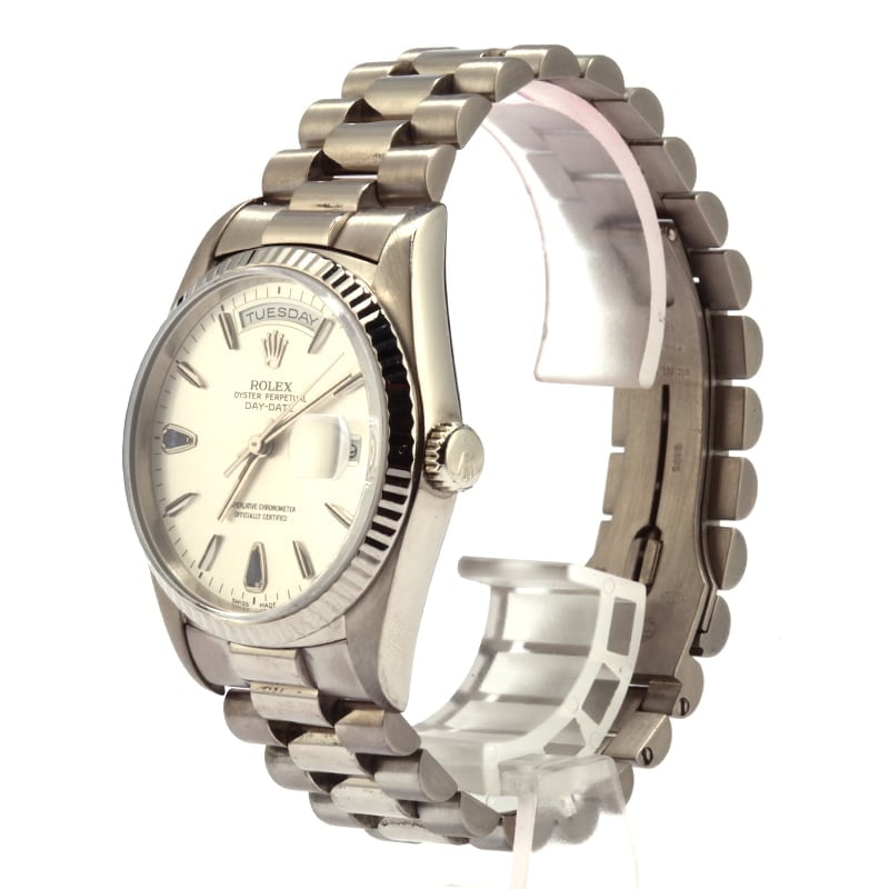 Pre Owned Rolex President 18239 White Gold