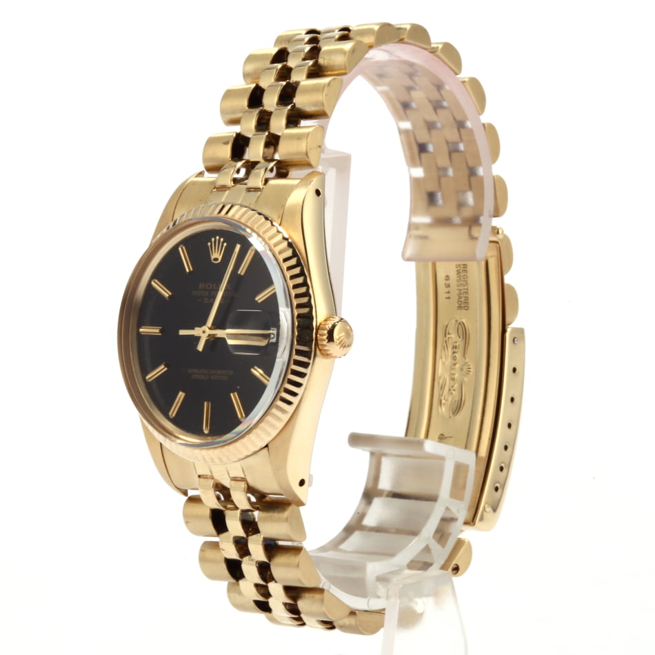 Pre Owned Rolex Date 15037 Black Dial